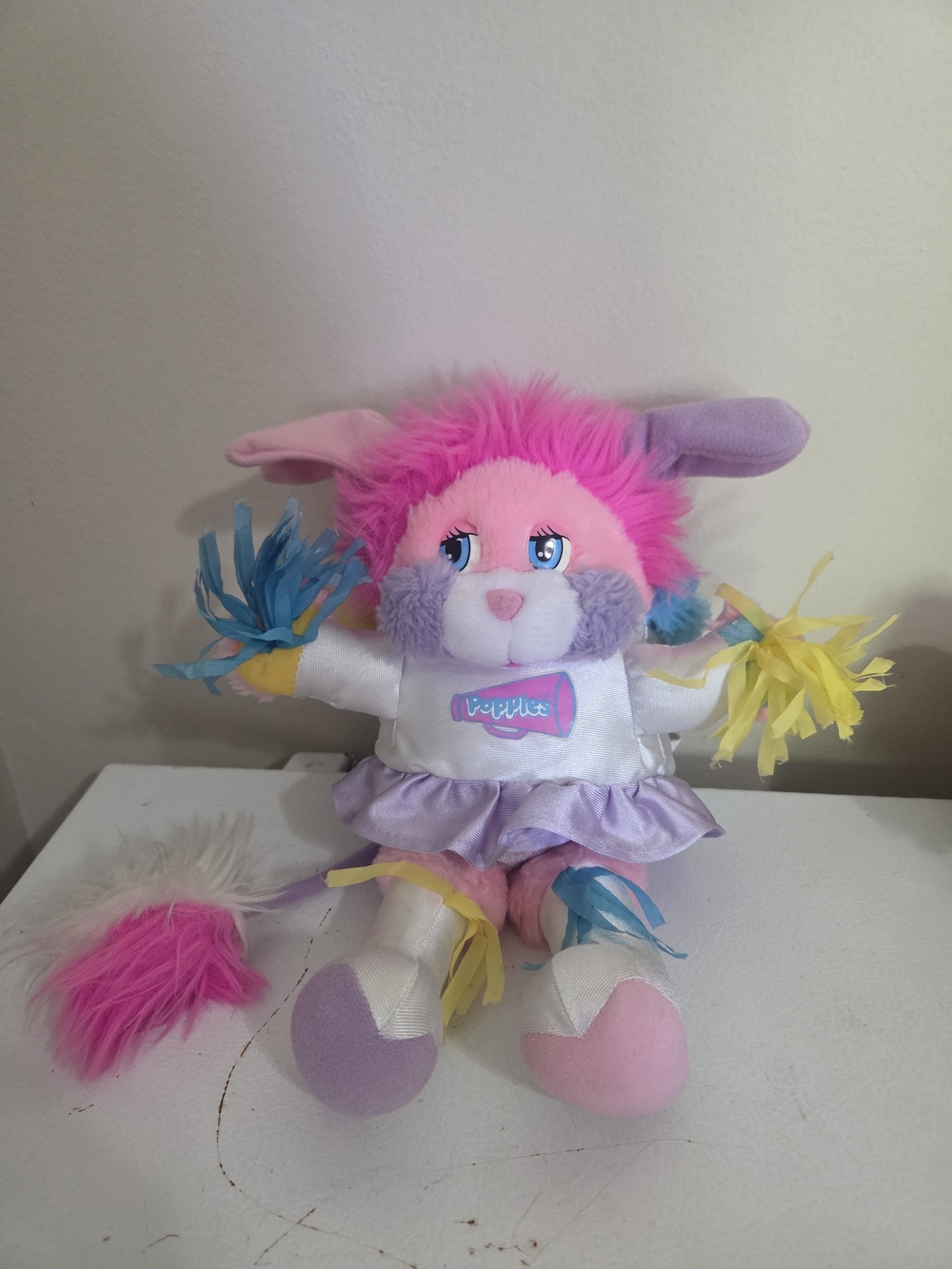 Vintage Cheerleader Party Popple plush toy